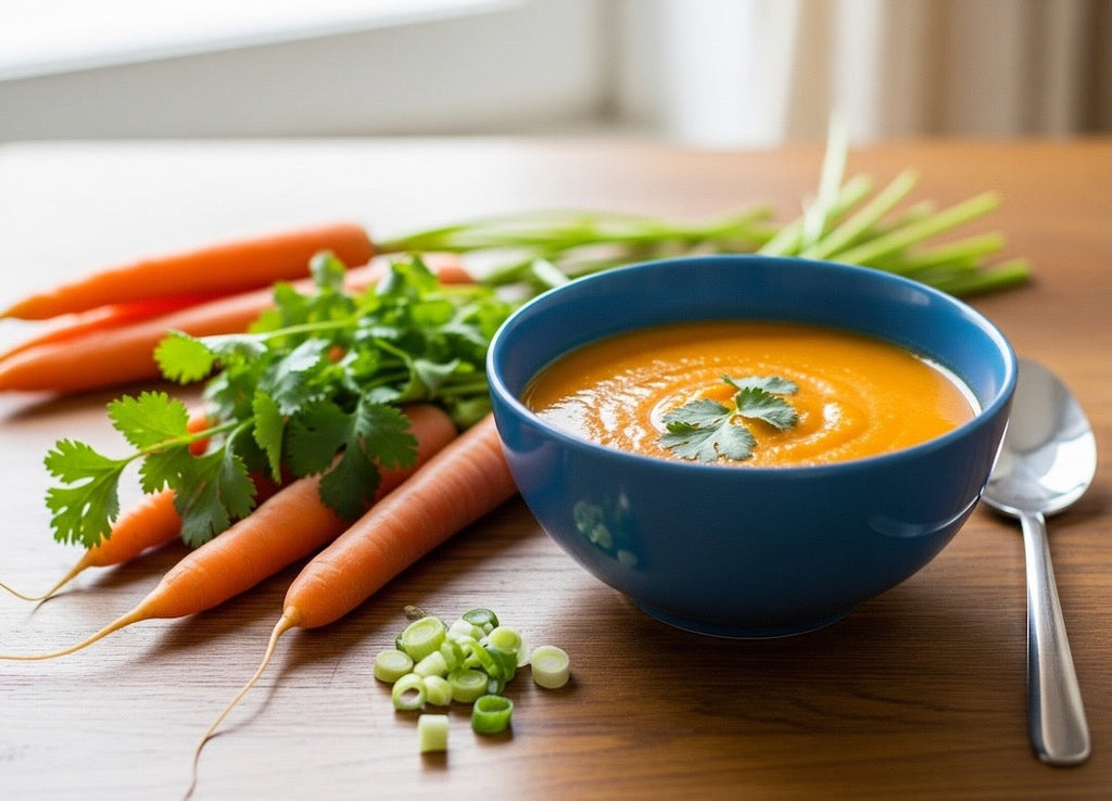 Grow Your Own Carrot & Coriander Soup
